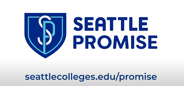 the Seattle Promise logo and website