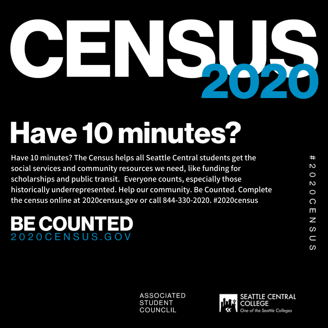 Everybody counts – make sure to respond to the census | Seattle Central ...