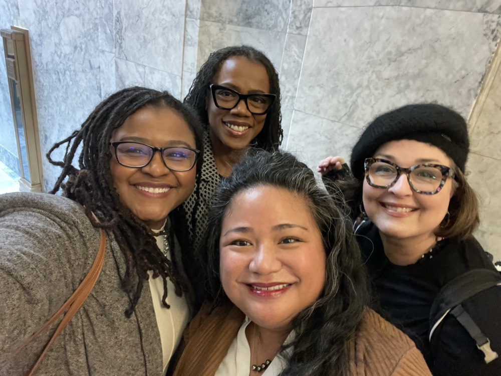 Drs Rosie Rimando-Chareunsap, Recasner, Brown, and Jill Lane in Olympia 