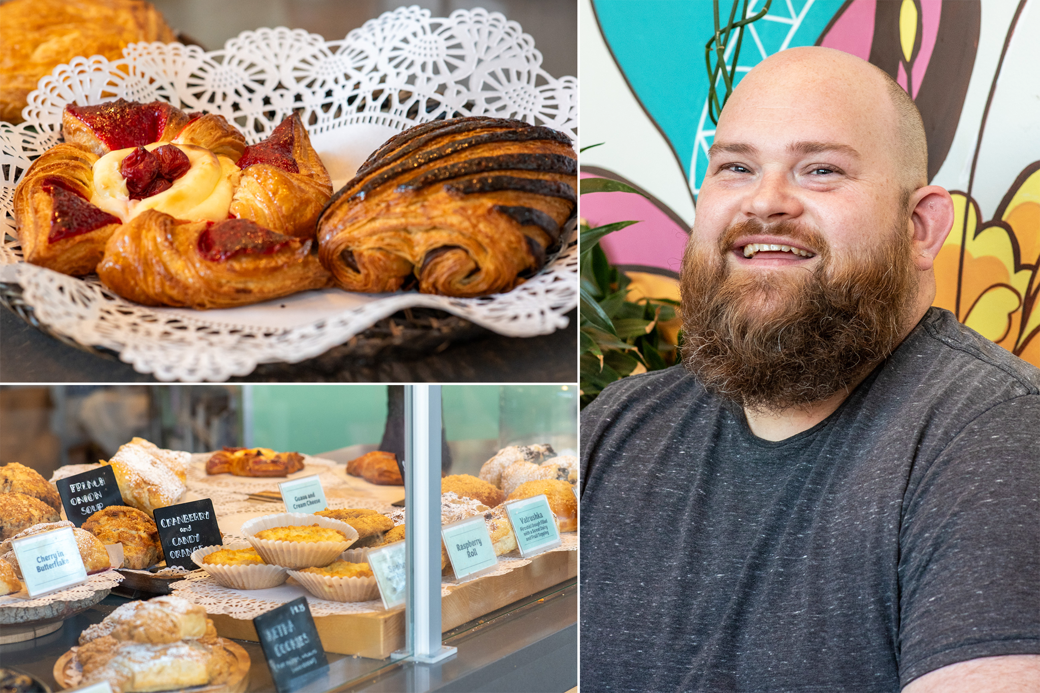 Pastries at Pinoyski and Jacob Hallberg