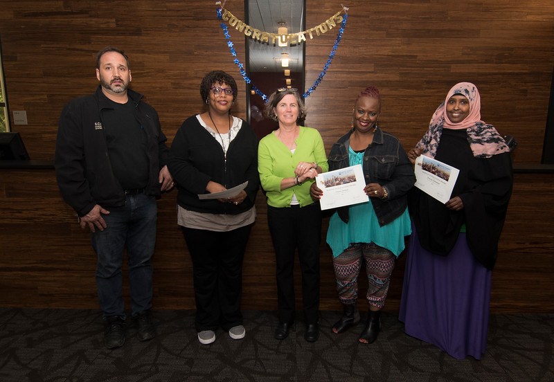 Diane Coleman, Fowsiyo Mohamed, and Karita Randall receive awards