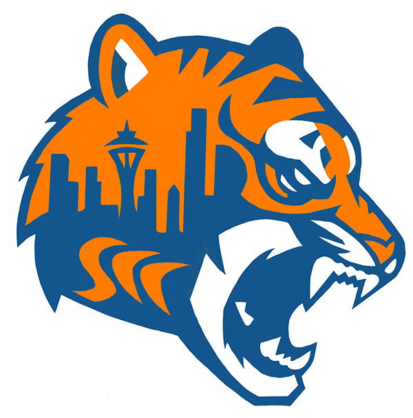 The new logo and look of the Seattle Central Tiger