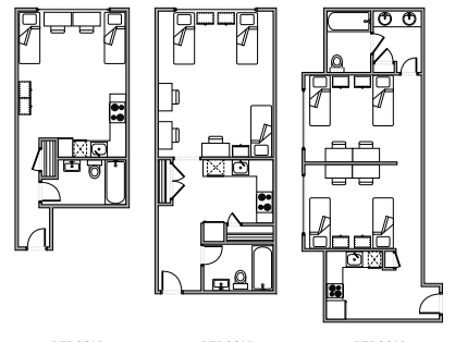 studio apartments floor plans