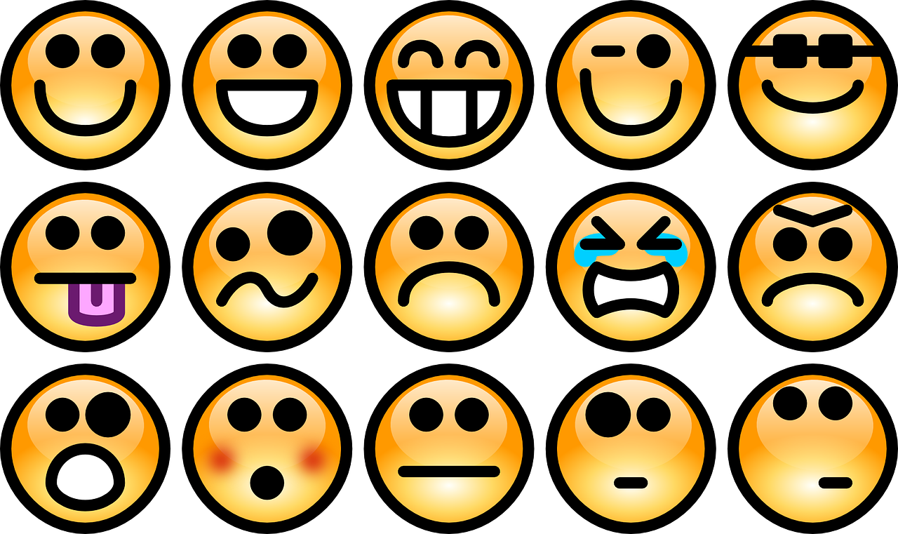 emoticons of emotions